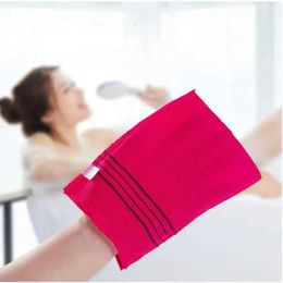 Bath Tools Accessories 1 detachable bath towel laundry cloth body scrub shower peeling gloves cleaning Q240430