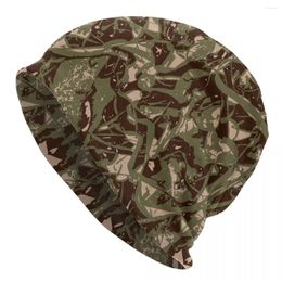 Berets Tree Leaves Camouflage Digital Camo Patterns Bonnet Hat Hip Hop Outdoor Skullies Beanies Men's Women's Warm Dual-use Caps