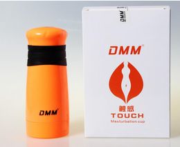 1865CM DMM Real Feel Sexy Realistic Vibrating Vagina Virgin PussyElectric Male MasturbatorSex Toys For MenSex Products 10pcs8807013