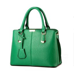 HBP PU Leather Handbags Purses Women Totes Bag High Quality Ladies Shoulder Bags For Woman DarkBlue Colour A3