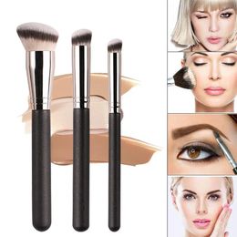 Makeup Brushes Powder Foundation Brush Concealer Full Coverage Face With Oblique Head Cosmetic Accessory