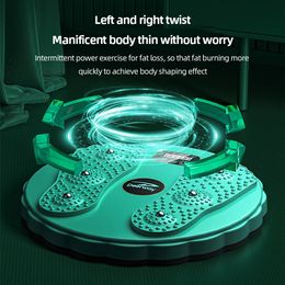 Waist Twisting Disc Disc Balance Board Fitness Equipment Home Body Aerobic Rotating Sports Magnetic MassagePlate Exercise Wobble 240416