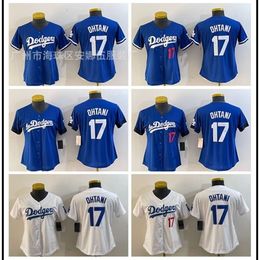 Beyzbol Formaları Jogging Giyim 2024 Dodgers Kadın Forması Boyutu 17 Ohtani İşlemeli Japonya Takımı Otani Shohei Fan Edition