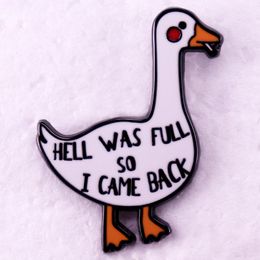 animal words badge Cute Anime Movies Games Hard Enamel Pins Collect Cartoon Brooch Backpack Hat Bag Collar Lapel Badges