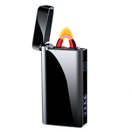 Electric Flame High Power Large Capacity LED Lighting USB Rechargeable Arc Lighter