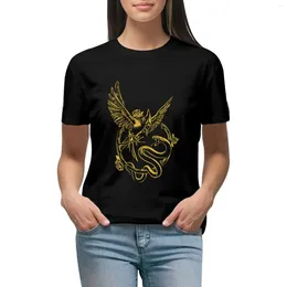 Women's Polos Bird And Snake MOCKINGJAY T-shirt Cute Clothes Graphics Top Women