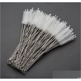 Drinking Straws 12Mm Nylon St Cleaning Brush Wide Stainless Steel Sts Brushes Pipe Cleaners1358180 Drop Delivery Home Garden Kitchen Dhgu4