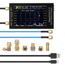 NanoVNA-F V2 4.3 Inch IPS LCD Display Vector Network Analyzer S-A-A-2 Antenna Analyzer Short Wave HF VHF UHF 240429