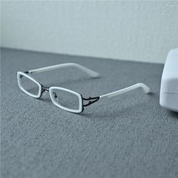 Sunglasses Frames Cubojue Fashion Women Eyeglasses Frame Male Rectangle Black White Spectacles For Prescsription Elegant Eyewear Computer