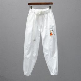 Golf Trousers Men Slim-fit Drape Casual Suit Korean Version Elastic Skinny Sports Ninth pant 240429