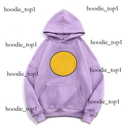 Winter Cotton Draw Hoodie Liner Smile Face Simple Hoodies Men Sweatshirts Causal Hot Plain High Quality Popular Soft Streetwear Drawdrew Young Man Boy 1382