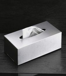 Napkin Holder Tissue Box Home Decor Waterproof Tissue Box Bathroom Kitchen Storage Stainless Steel Organisation Rectangular ZJ582732918