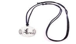 WITCH Pendant Magic Amulet m Witch 1692 Moon Cat Broom Charm Necklace Jewelry Trade Assurance Service4378868