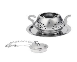 Stainless Steel Tea Infuser Teapot Tray Spice Tea Strainer Herbal Philtre Teaware Accessories Kitchen Tools tea infuser3875246
