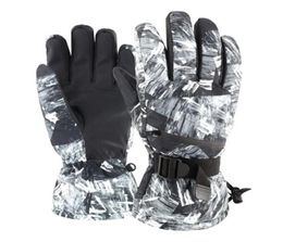 New Professional Ski Gloves Touch Screen Fleece Winter Warm Snowboard Gloves Ultralight Waterproof Motorcycle Thermal Snow gloves1571004