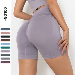 Sexy Women Shorts Summer Running Shorts Hips Push Up Short Pants 10 Colours Gym Shorts Seamless Sports Clothing High Waist Shorts Active Pants