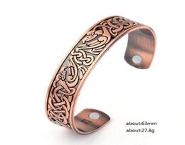 GX036 Viking Bangles With Phoenix Totem Openended Adjustable Bracelets For Women Magnetic Health Care Fitness High Quality Bracel3982172