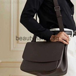 The Row TR tote Bags Leather Designer commuter advanced sense one shoulder bucket Classic tote R4K6