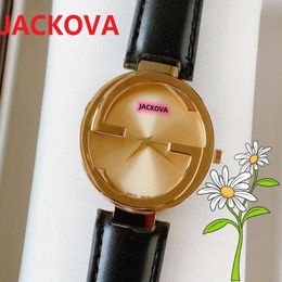luxury women G Shape watch 38mm Fashion Women Dress Watches Genuine Leather Strap Relogio Feminino Lady Quartz Wristwatch Day Gift reloj de lujo 288Q