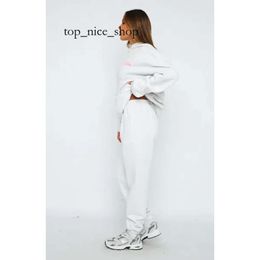 Whites Fox Designer White Women Tracksuits Two Pieces Short Sets Sweatsuit Female Hoodies Hoody Pants with Sweatshirt Loose T-shirt Sport Woman Clothes Z6d 8823