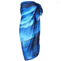 Arrival Women Colourful Beach Swimming Cover Up Wrap Sarong Swimsuit Floral Summer Holiday Sexy Chiffon Sun Protect Beachwear