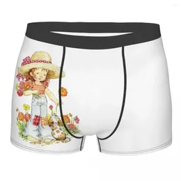 Underpants Custom Male Cool Sarah Kay Dog Underwear Children's Painter Artist Boxer Briefs Breathable Shorts Panties