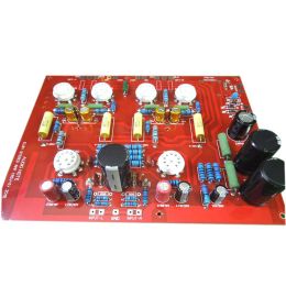 Amplifier DLHiFi HiFi HiEnd Stereo PushPull EL84 Vaccum Tube Amplifier PCB DIY Kit Finished Ref Audio Note PP PCB 2.2mm thick Board