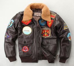 Thick Designer Jacket Coats Sheepskin Flight Jackets Mens Male Winter5012777