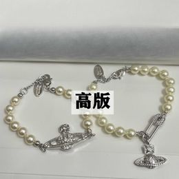 Designer Bracelet Brand Saturn Pearl Classic Light Luxury High Grade Hicrafts Live Hot Selling