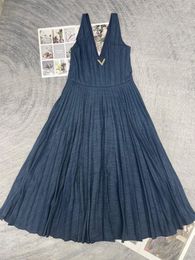 Spring/Summer New Product Denim Tank Top Dress