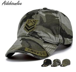 Men039s Baseball Cap US Army Camouflage Hat Cotton Brand Cap Hats Caps Unisex Adjustable High Quality5538744