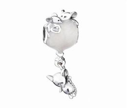 Mouse ballon bracelet charms S925 silver fits for original style bracelet 797240EN23 H83778310