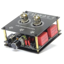 Amplifier HFES Bluetooth Tube Amplifier Board With 12V DC Power Adapter 35W Power Output TDA7377 Chip US Plug