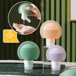 Storage Bottles 3Pcs/Set Refillable Bottle 60ml 90ml Soft Silicone Lotion Container Squeeze Tube Empty Portable Travel Shampoo