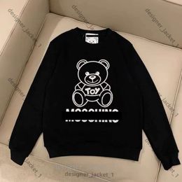 Men's Moschinno Sweatshirts For Perfect Oversized Autumn Womens Designers Hoodys Sweater Moschin Hoodie Sports Round Neck Long Sleeve 6972