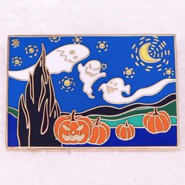 halloween spooky pins Cute Anime Movies Games Hard Enamel Pins Collect Cartoon Brooch Backpack Hat Bag Collar Lapel Badges
