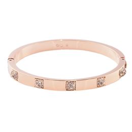 neckless for woman Swarovskis Jewellery Paired Pyramid Bracelet Female Swallow Element Crystal Rose Gold Rivet Pointed Bracelet Female