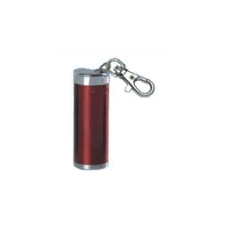 Good Quality Wholesale Portable Ashtray With Key Chain / Metal Cylinder Shape Ashtray With Custom