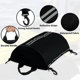 Storage Bags Portable Bag Versatile Waterproof Kayak Paddle Board Deck Swivel Hook Zipper Closure Capacity