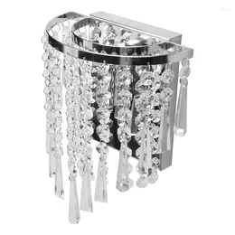 Wall Lamp Modern Crystal Chrome Sconce Light For Living Room Bathroom Home Indoor Lighting Decoration