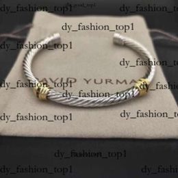 David Yurma Bracelet DY Bracelet Designer Cable Bracelet Fashion Jewellery for Women Men Gold Silver Pearl Head Cross Bangle Bracelet Dy Jewellery Man Christmas Gift 843