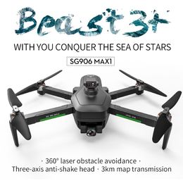 SG906 MAX1 & MAX Drones with 4K Camera for Adults Follow Me Drone GPS Long Flight Time Automatic Obstacle Avoidance 3-Axis Gimbal Brushless Motor RC Distance 3 KM 2-1 276L