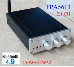 Amplifiers BA10C TPA5613 2.1 Channels Digital Audio Amplifier Amp Bluetooth 4.0 75W*2+150W