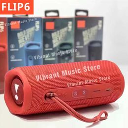 Portable Speakers FLIP6 wireless Bluetooth speaker dual speaker high volume card home and outdoor portable subwoofer waterproof speaker J240505