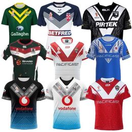 2022 Australia KANGAROO Rugby league Jerseys world cup 2021 FIJI engLANDS KIWIS Tonga RLWC Samoa Scotland Samoa home away shirts Size S-5XL 1501 248A