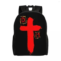 Backpack Wave Mode Laptop Men Women Fashion Bookbag For College School Students Depeche Cool DM Bags