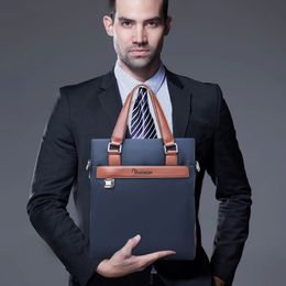 Pink sugao Mens Briefcase Business Bag Phome top pu Leather Mens Messenger tote Crossbody Bag Shoulder bag for work 297a