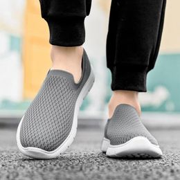 Casual Shoes 2024 Large Size Woven Men Cross-border Sales Of A Slip-on Light Set Feet Lazy Men's