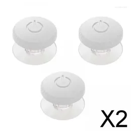 Toilet Seat Covers 2X 3 Pieces Flush Button Home Decor Easy Installation Push