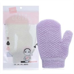Bath Tools Accessories Gloves for peeling gloves washing shampoo Q240430